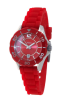 Correa de reloj Fossil ES2937 Silicona Rojo 14mm